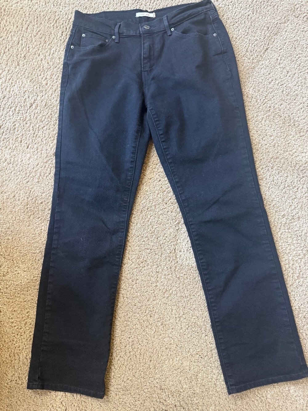 Classic Black 505 straight Jeans 30 Size 10